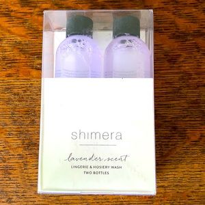 NEW Lingerie Wash Nordstrom Hosiery Lavender Scent Shimera 2 Bottle Gift Pack